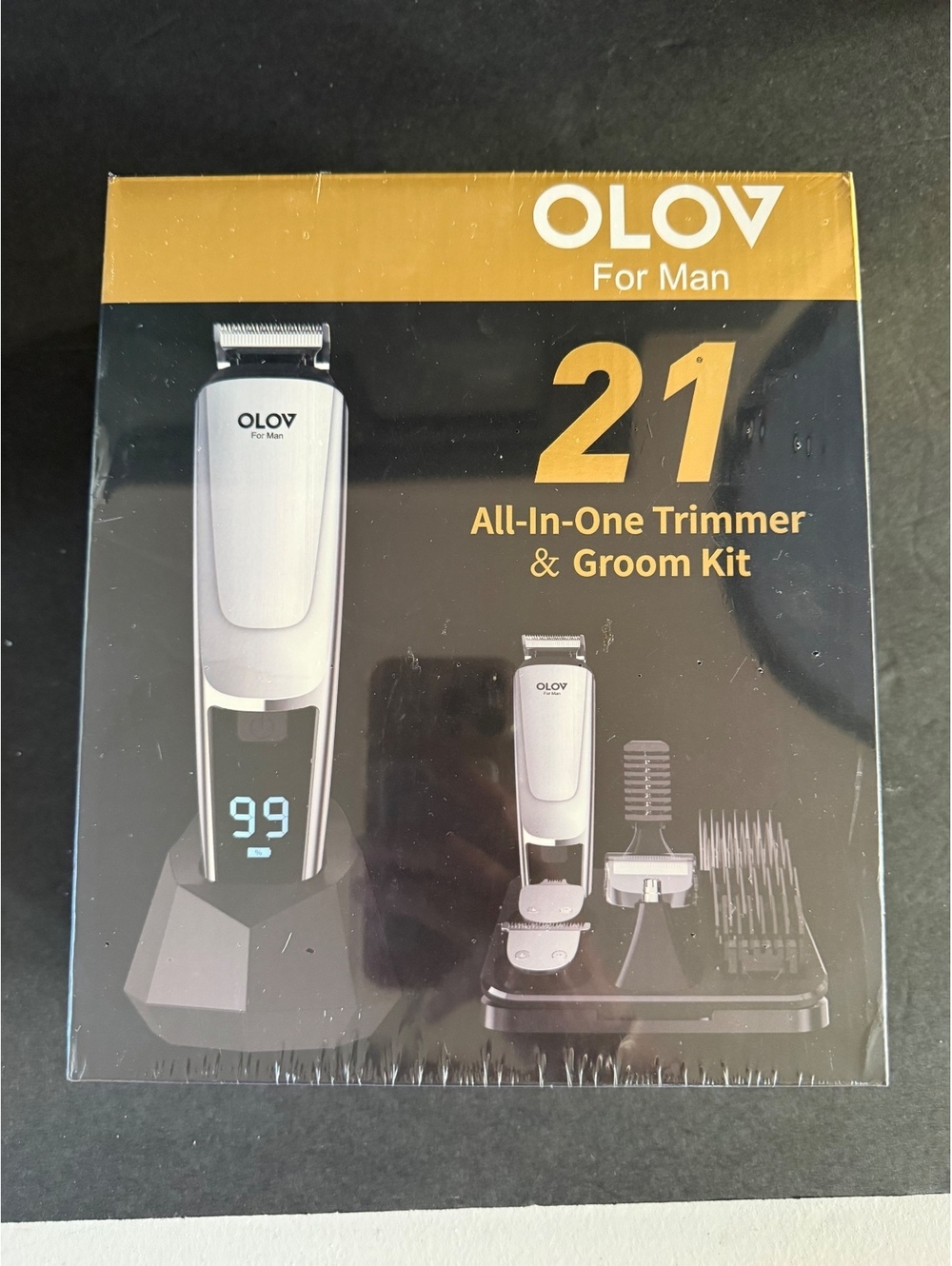 OLOV For Man 21 All-In-One Electric Trimmer & Groom Kit